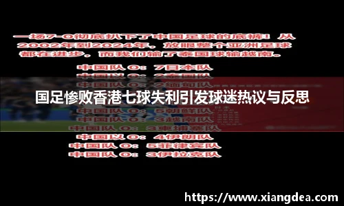 国足惨败香港七球失利引发球迷热议与反思